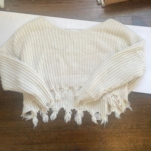 Super comfy off white sweater